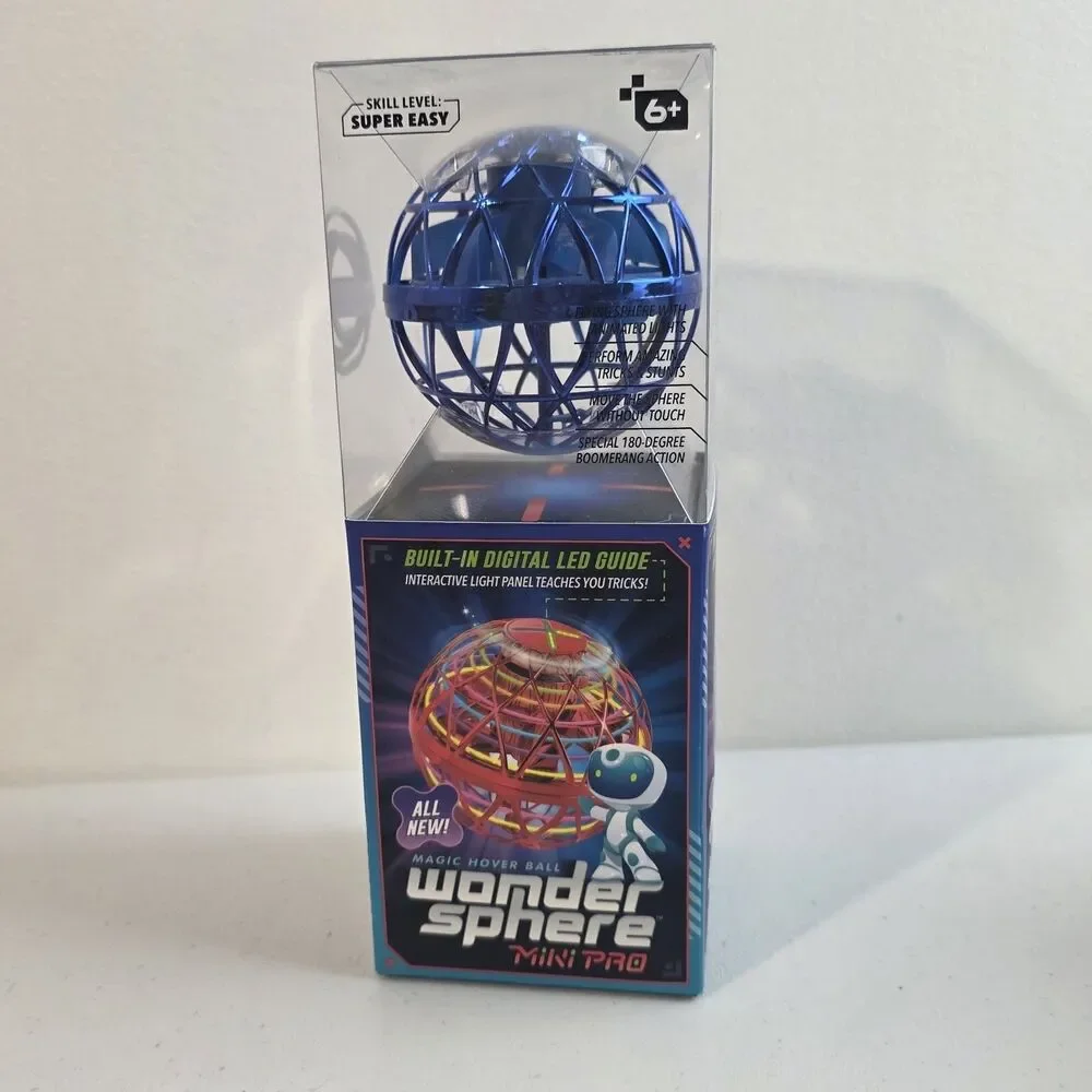 Wonder Sphere Magic Hover Ball- Blue Color- Skill Level Easy- STEM Certified